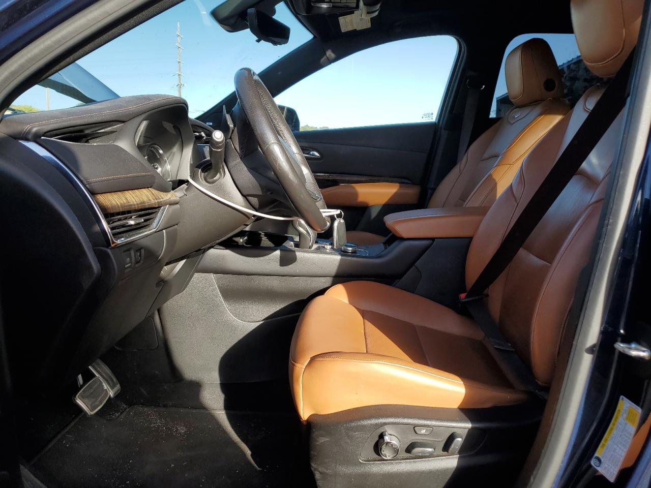 2019 Cadillac XT4 VIN 1GYFZFR43KF102623 Copart auction photo, undercarriage / front end damage thumbnail 7