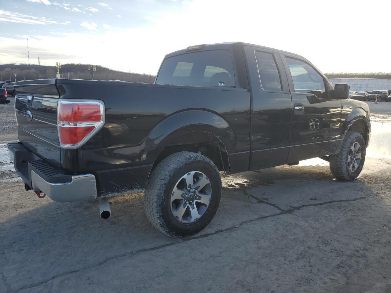 2009 Ford F-150 VIN 1FTRX14889KC75125 Copart auction photo, side / minor dent/scratches damage thumbnail 3