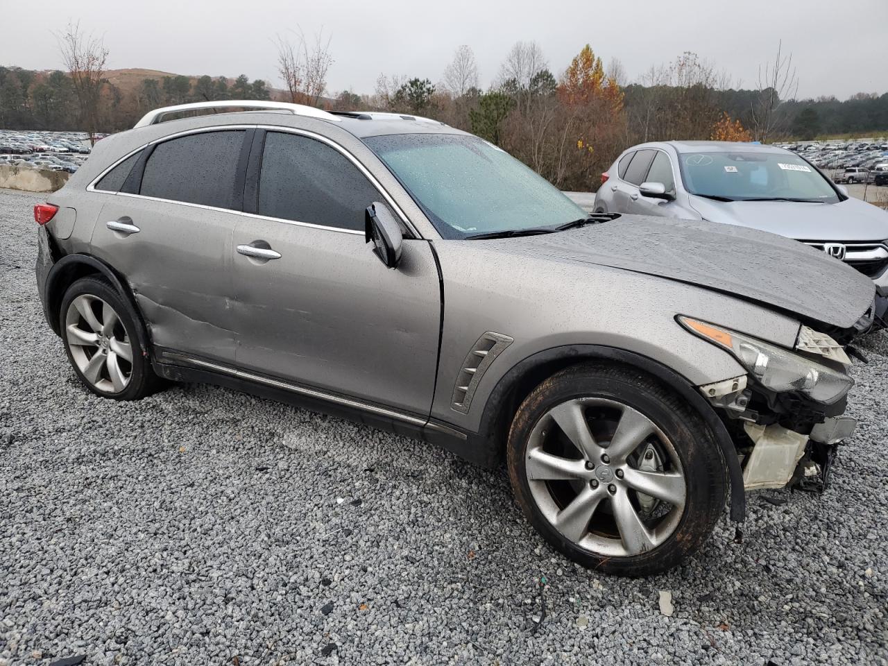 2010 Infiniti FX VIN JN8BS1MWXAM830085 Copart auction photo, all over / mechanical damage thumbnail 4