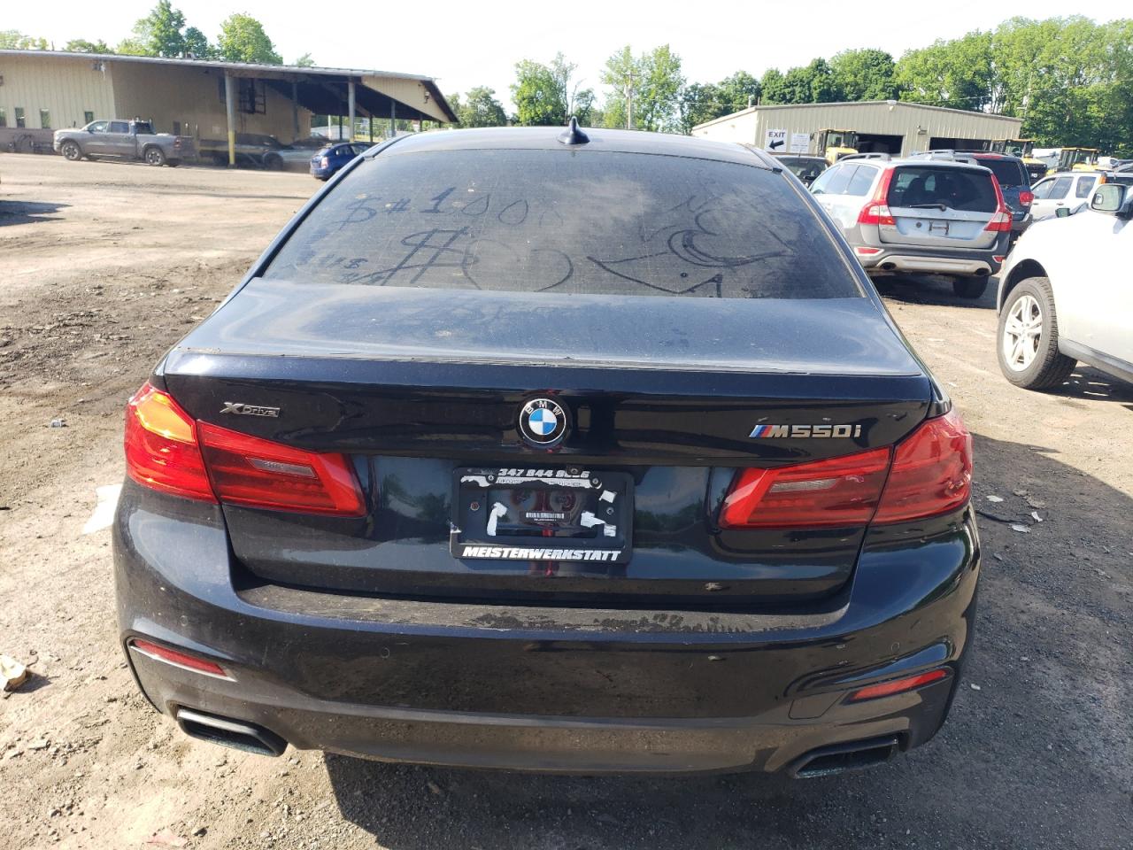 2019 BMW M5 VIN WBAJB9C56KB464814 Copart auction photo, front end / minor dent/scratches damage thumbnail 6