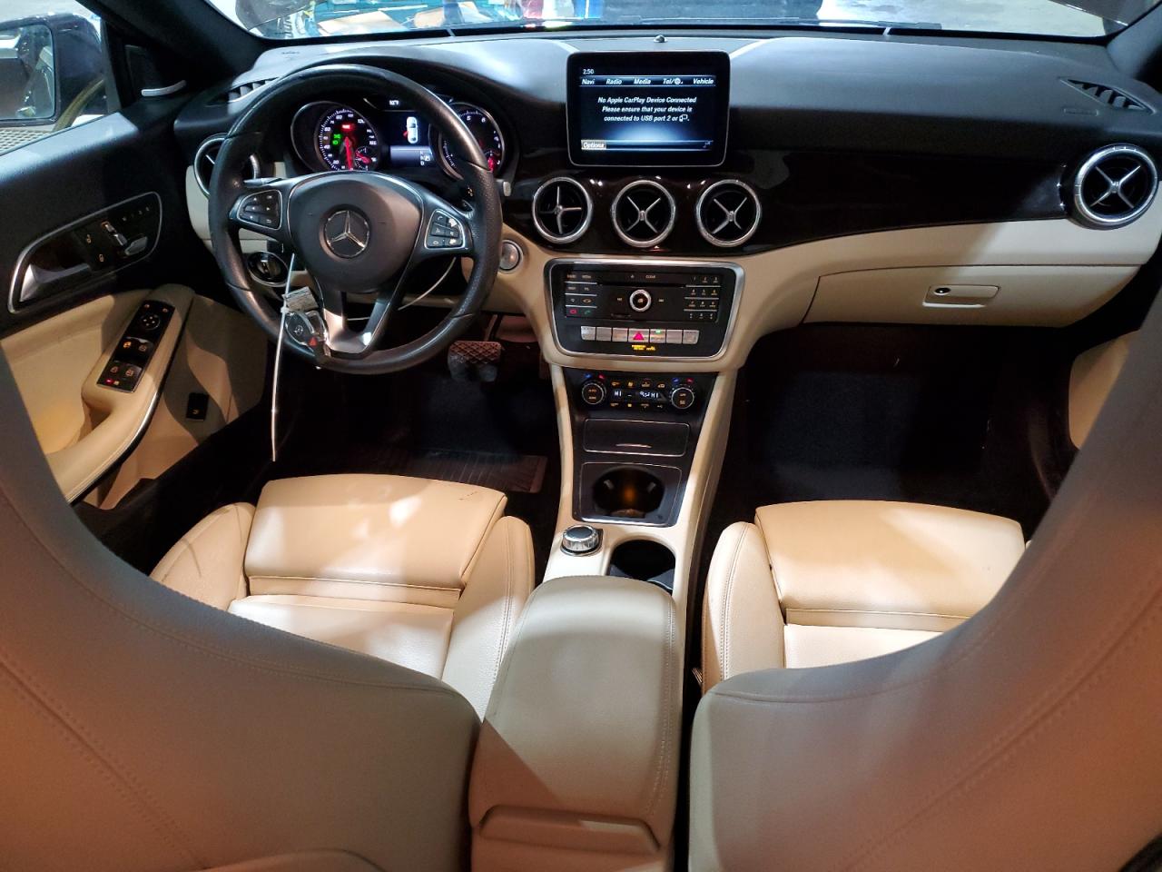 2018 Mercedes-Benz CLA-klasse VIN WDDSJ4GB7JN646571 Copart auction photo, minor dent/scratches damage thumbnail 8