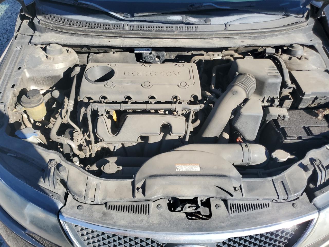 2010 KIA Forte VIN KNAFU4A29A5838924 Copart auction photo, rear end damage thumbnail 12