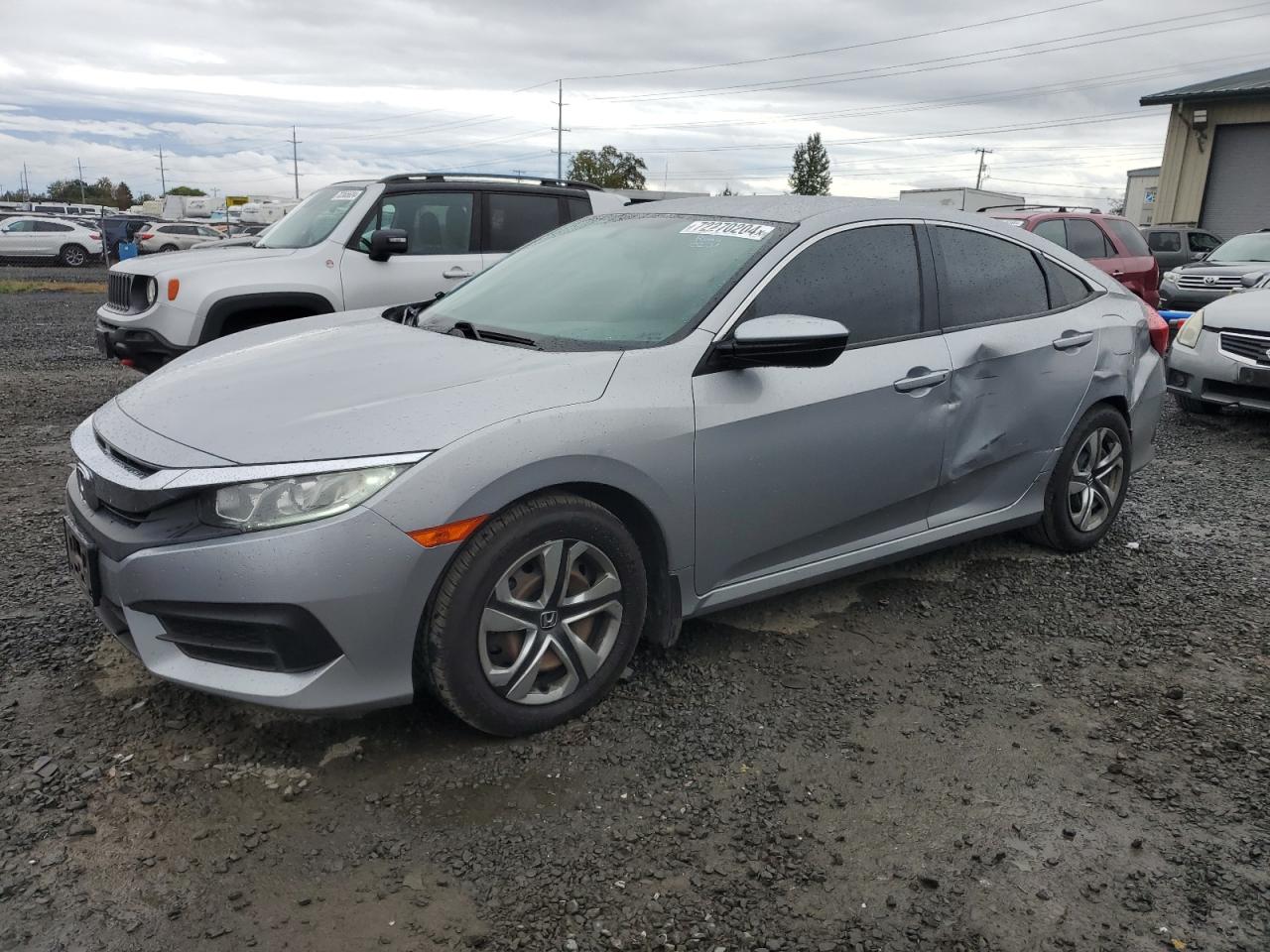2016 Honda Civic VIN 2HGFC2F5XGH545999