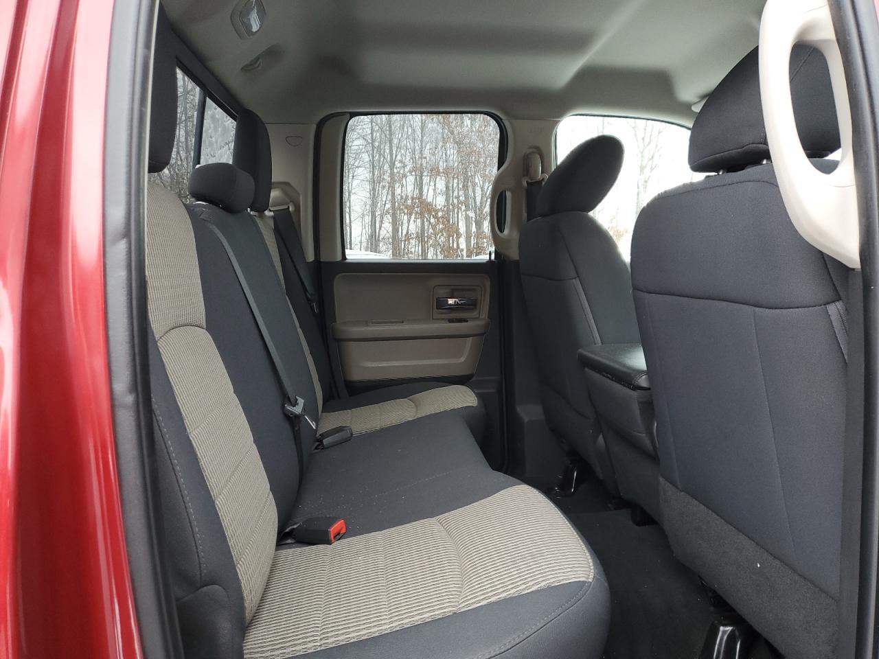2012 Dodge RAM VIN 1C6RD7GP1CS222067 Copart auction photo, rear end / minor dent/scratches damage thumbnail 10
