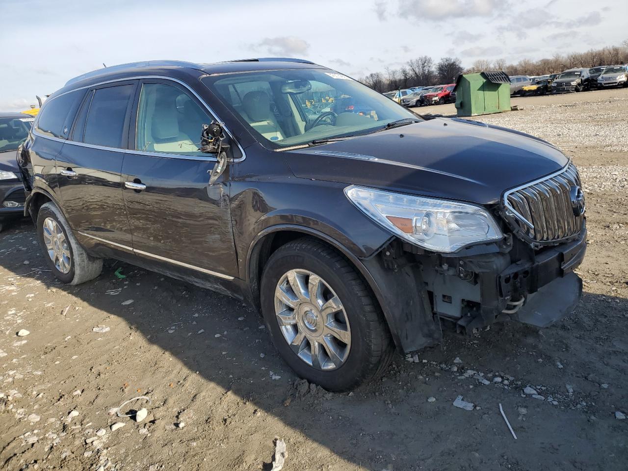 2017 Buick Enclave VIN 5GAKRBKDXHJ319763 Copart auction photo, rear end / front end damage thumbnail 4