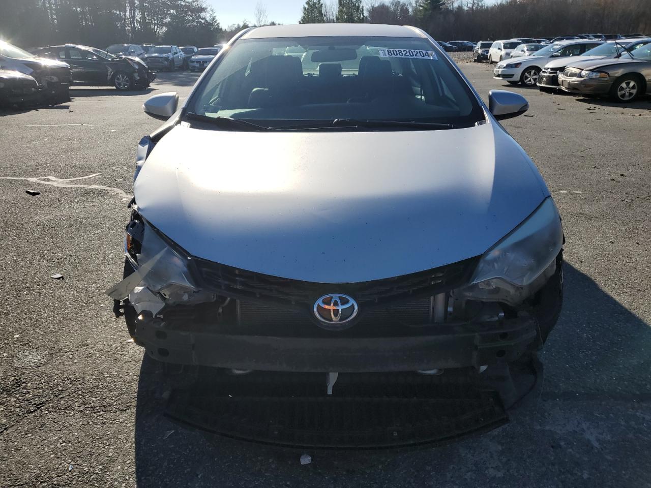 2016 Toyota Corolla VIN 2T1BURHE9GC546698 Copart auction photo, front end / minor dent/scratches damage thumbnail 5