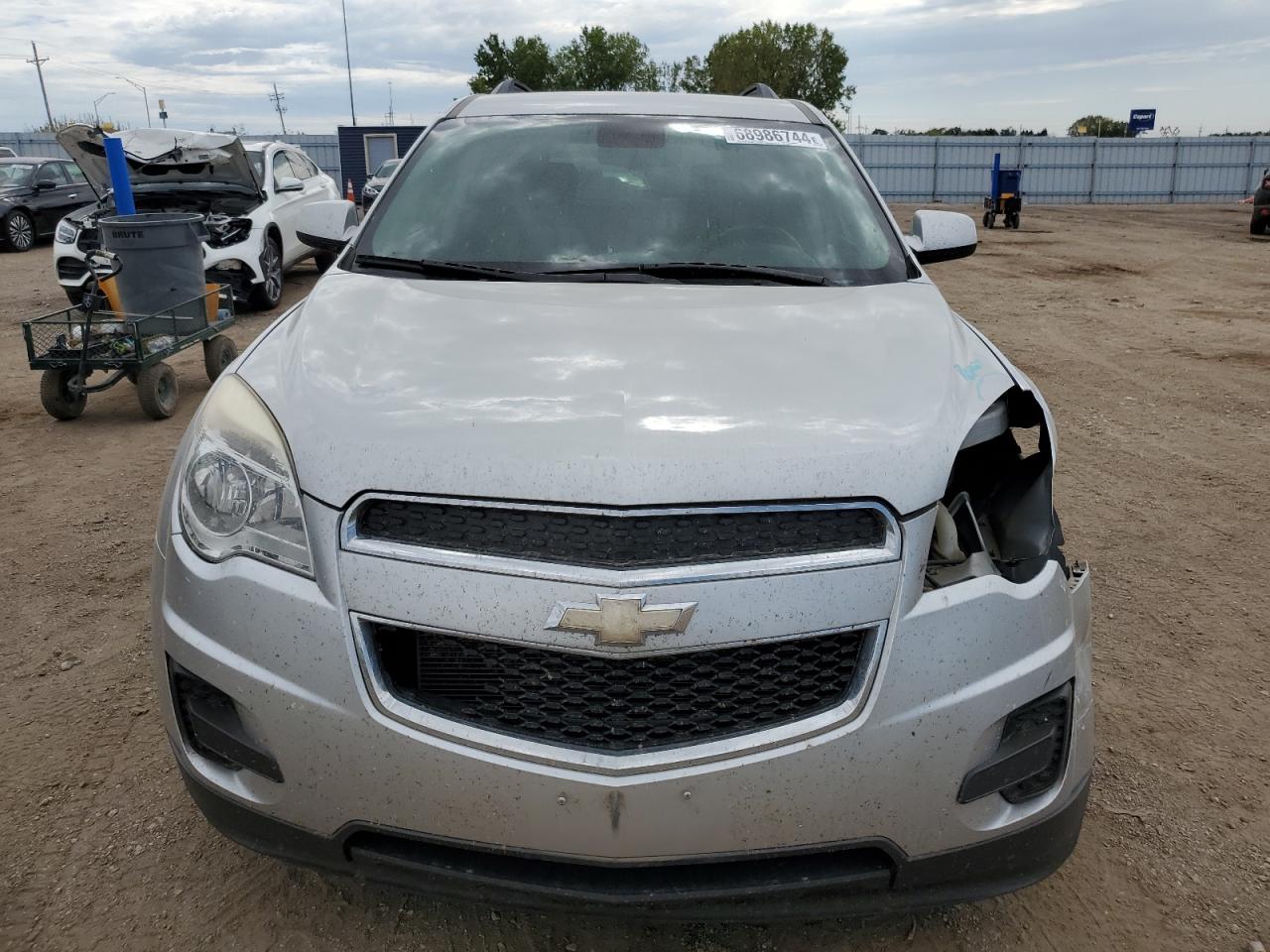 2013 Chevrolet Equinox VIN 2GNFLEEKXD6129103 Copart auction photo, front end damage thumbnail 5