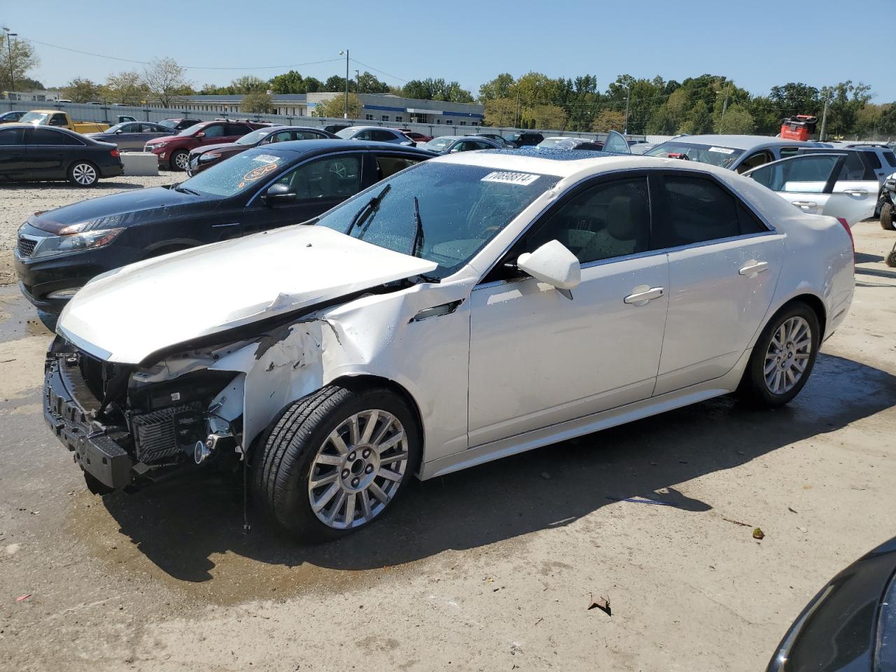 2012 Cadillac CTS VIN 1G6DE5E54C0106799