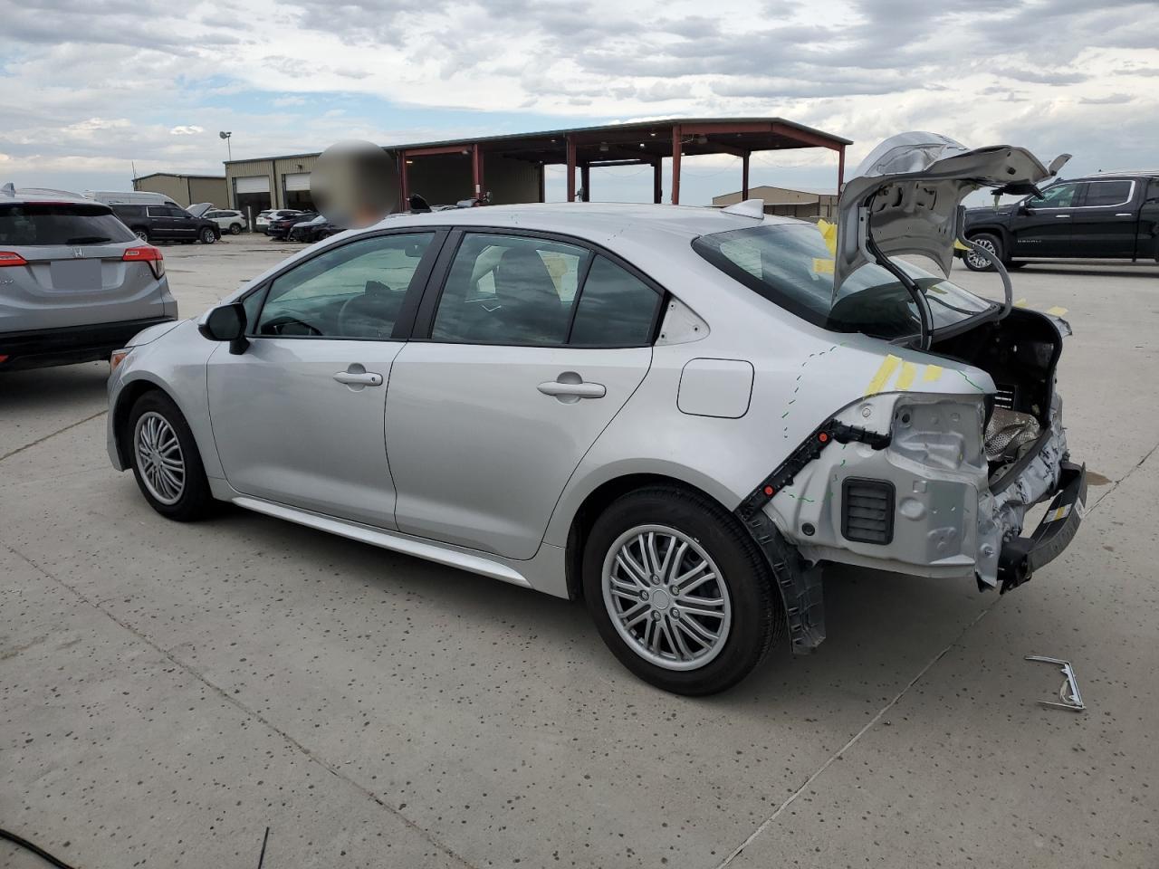 2022 Toyota Corolla VIN 5YFEPMAEXNP274435 Copart auction photo, rear end damage thumbnail 2