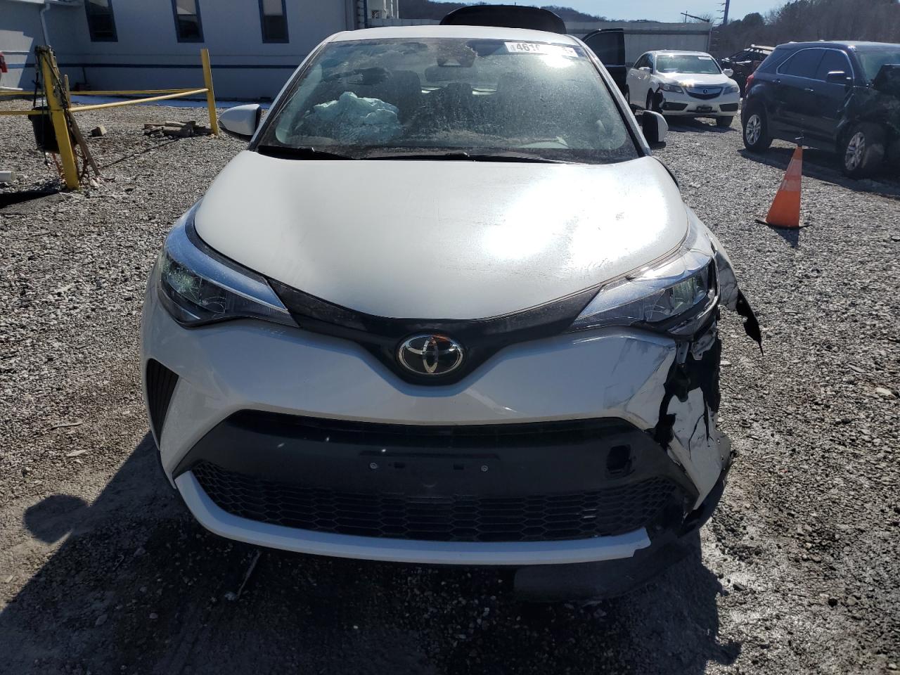 2021 Toyota C-HR VIN JTNKHMBX0M1107726 Copart auction photo, front end damage thumbnail 5