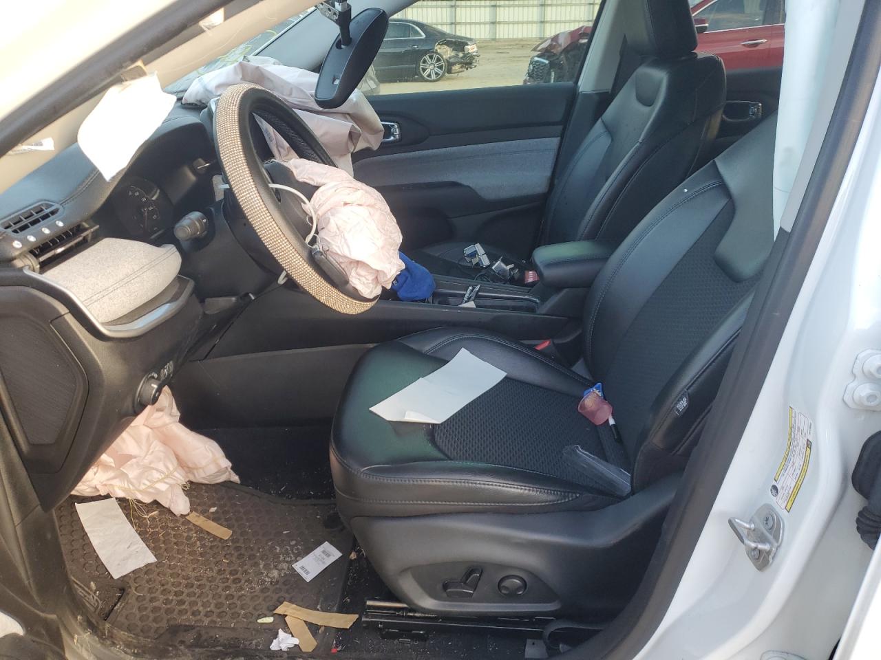 2022 Jeep Compass VIN 3C4NJDBB5NT176545 Copart auction photo, front end / minor dent/scratches damage thumbnail 7