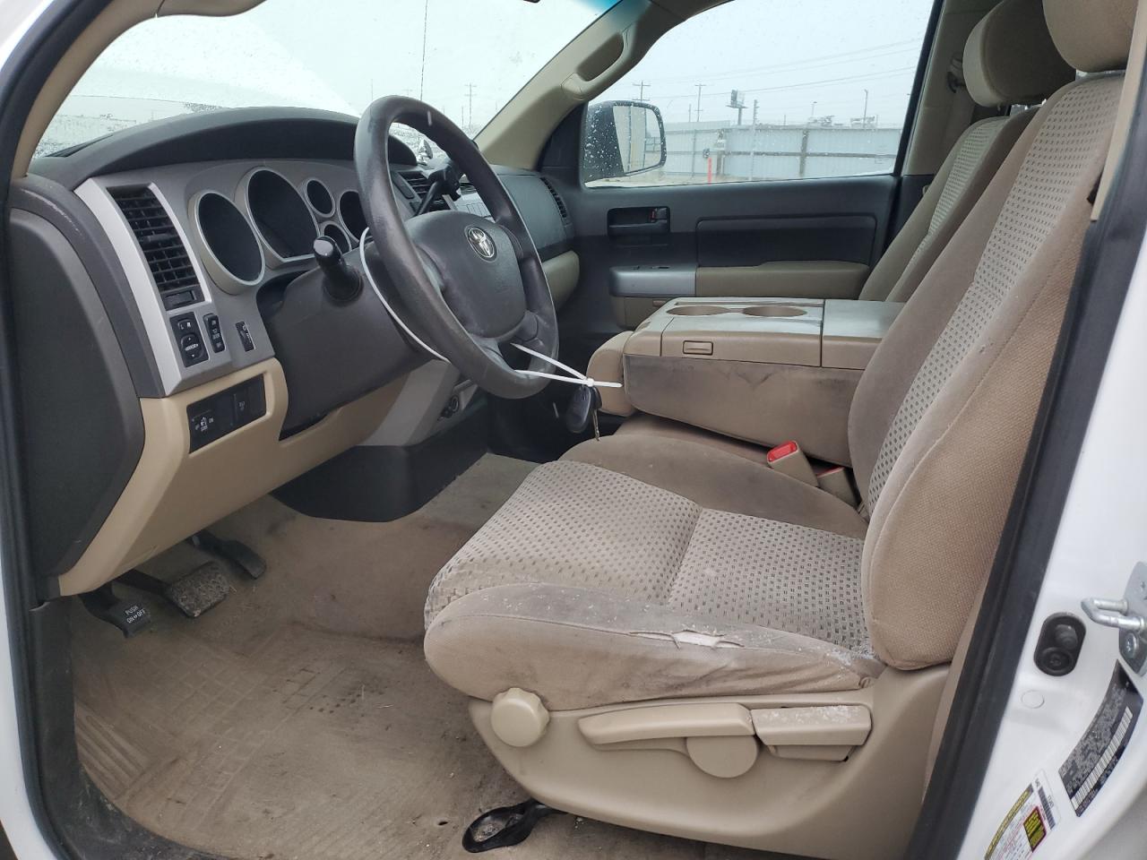 2007 Toyota Tundra VIN 5TFRV54187X016604 Copart auction photo, rear end / front end damage thumbnail 7