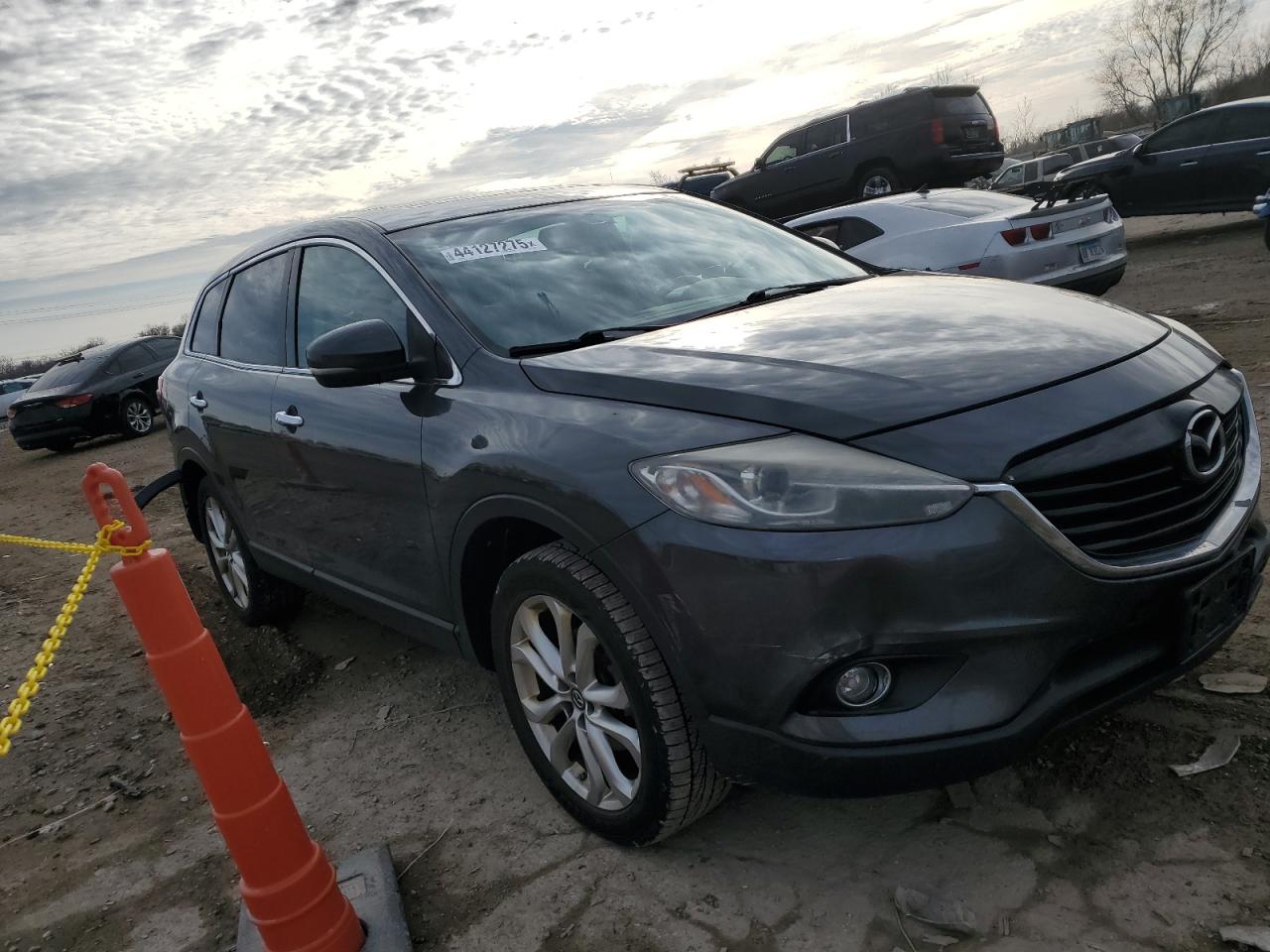 2013 Mazda CX-9 VIN JM3TB3DA2D0420237 Copart auction photo, all over damage thumbnail 4