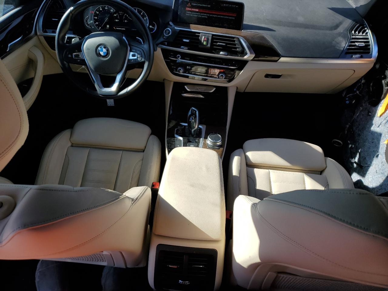 2019 BMW X3 VIN 5UXTR7C50KLF33469 Copart auction photo, front end damage thumbnail 8