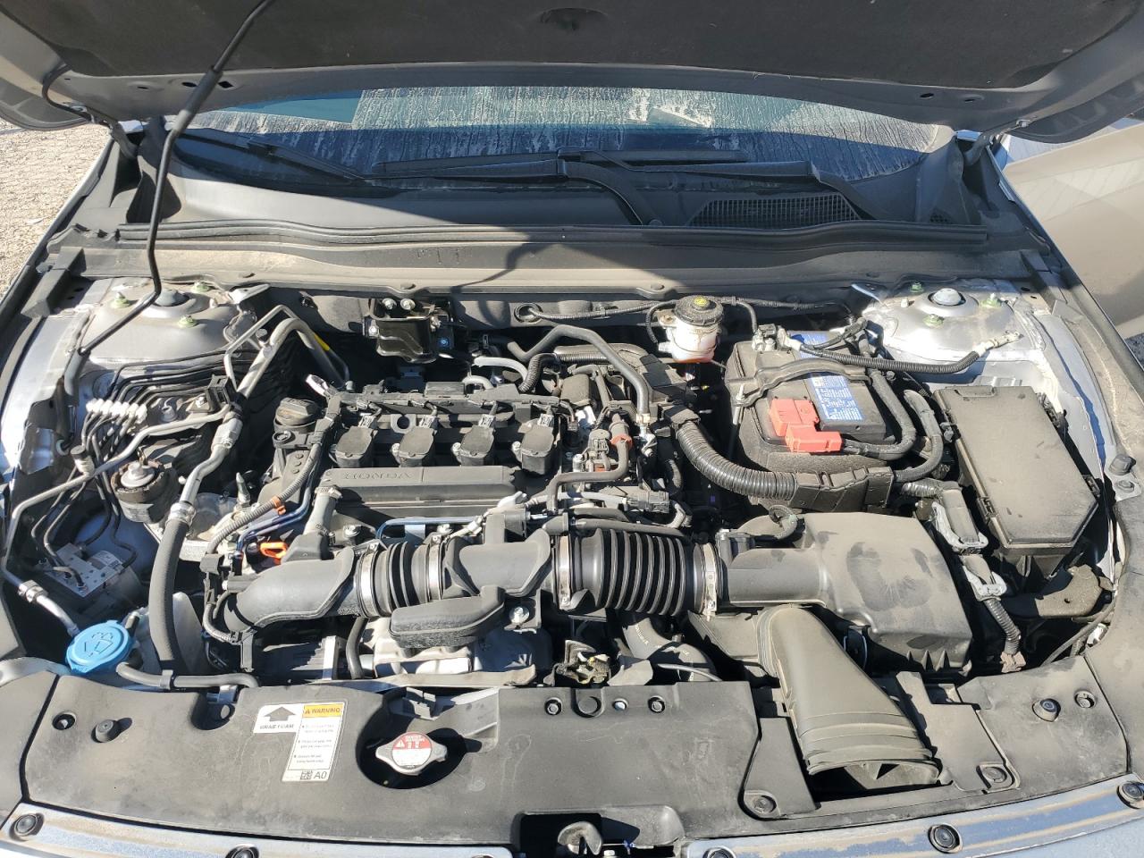 2022 Honda Accord VIN 1HGCV1F50NA062007 Copart auction photo, rear end / side damage thumbnail 11