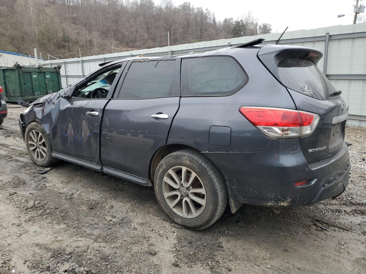 2014 Nissan Pathfinder VIN 5N1AR2MM8EC712535 Copart auction photo, rollover damage thumbnail 2