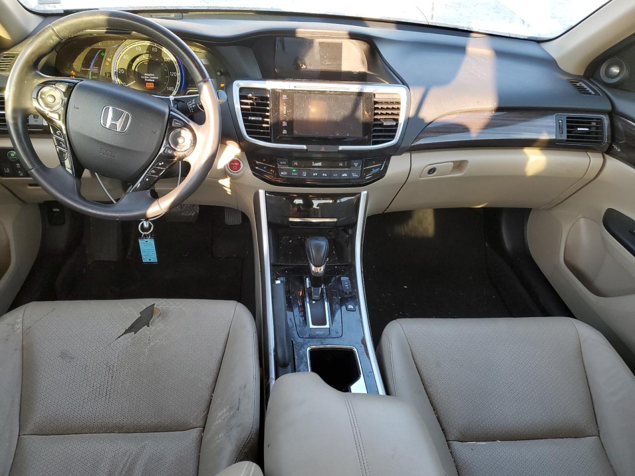 2017 Honda Accord VIN JHMCR6F51HC009954 Copart auction photo, front end / all over damage thumbnail 8