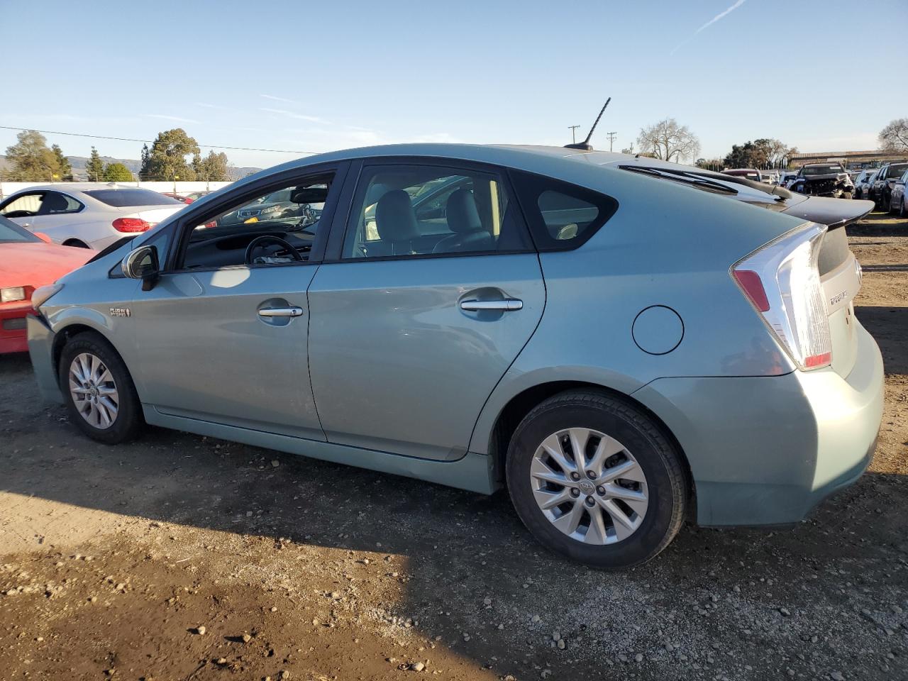 2012 Toyota Prius VIN JTDKN3DP2C3008736 Copart auction photo, front end damage thumbnail 2