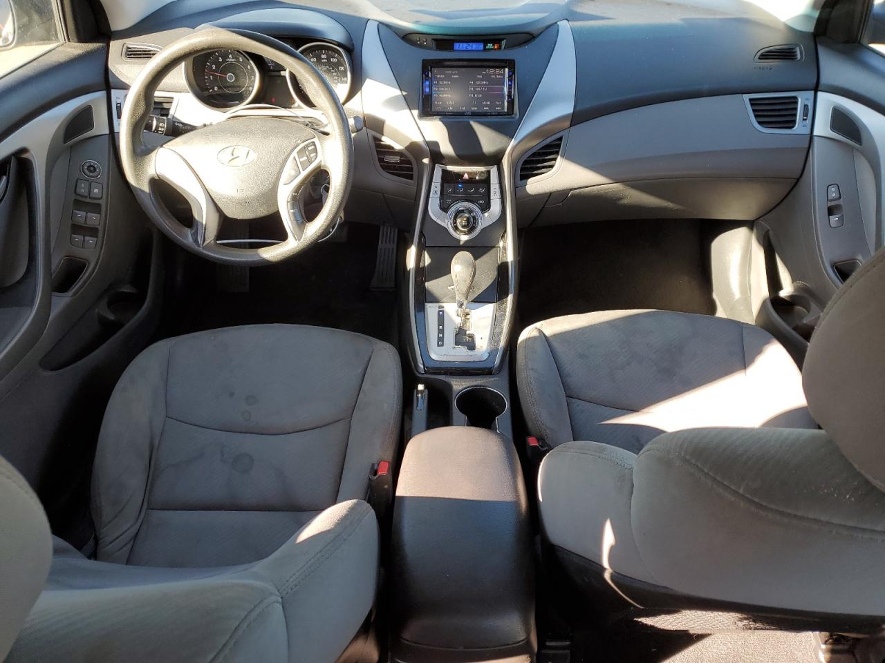 2012 Hyundai Elantra VIN 5NPDH4AE7CH068444 Copart auction photo, rear end / front end damage thumbnail 8