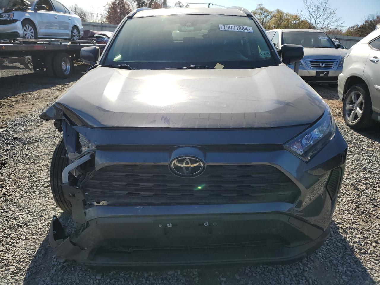 2020 Toyota RAV 4 VIN JTMF1RFV5LD067317 Copart auction photo, front end damage thumbnail 5