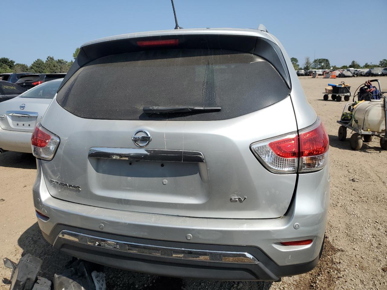 2015 Nissan Pathfinder VIN 5N1AR2MNXFC634222 Copart auction photo, front end damage thumbnail 6