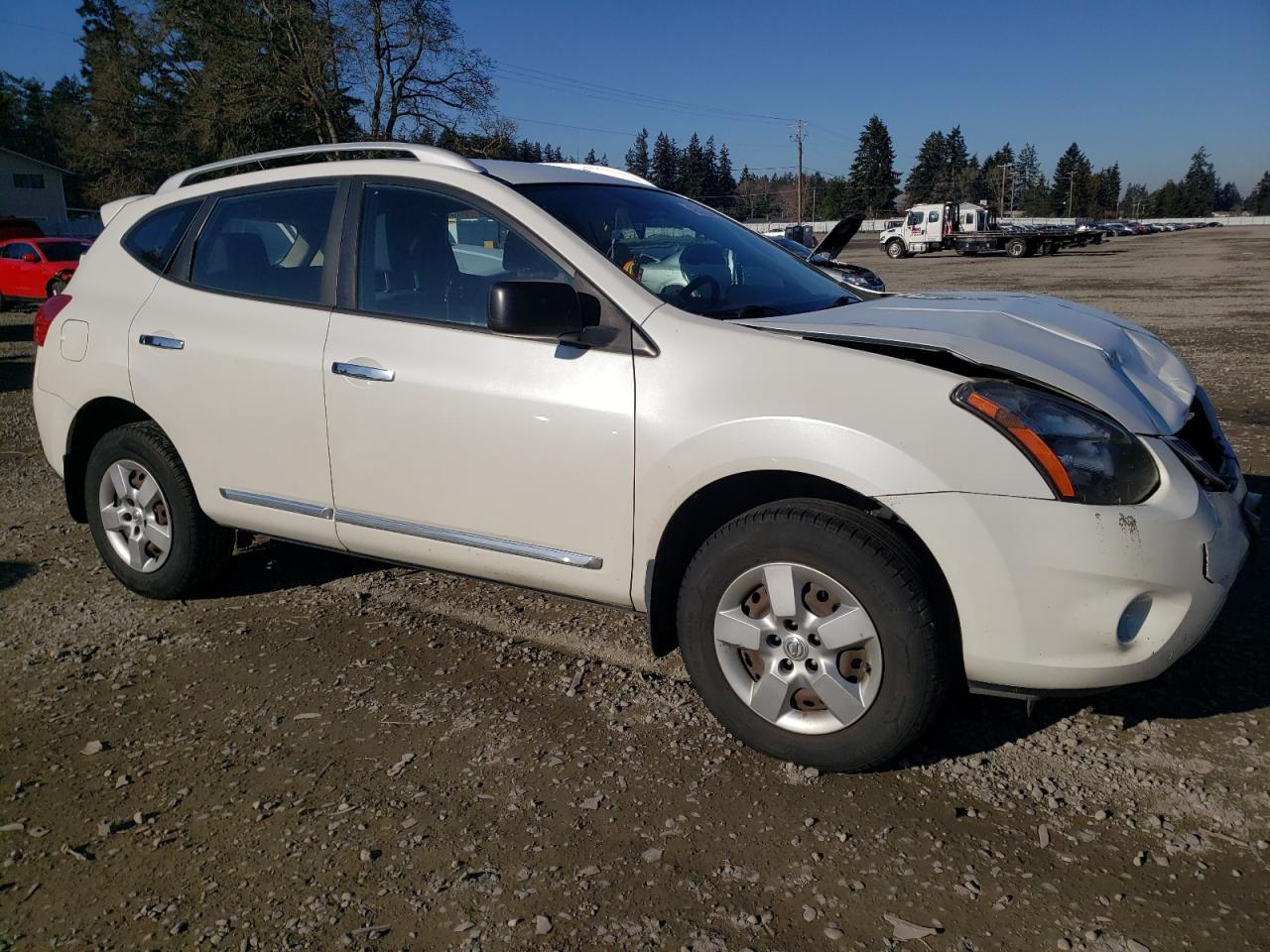 2015 Nissan Rogue VIN JN8AS5MV7FW250248 Copart auction photo, front end damage thumbnail 4