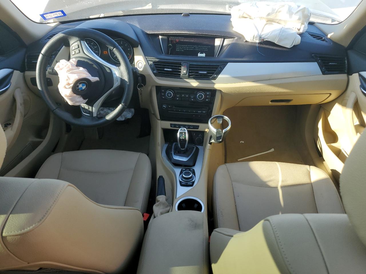 2015 BMW X1 VIN WBAVL1C52FVY30773 Copart auction photo, front end damage thumbnail 8
