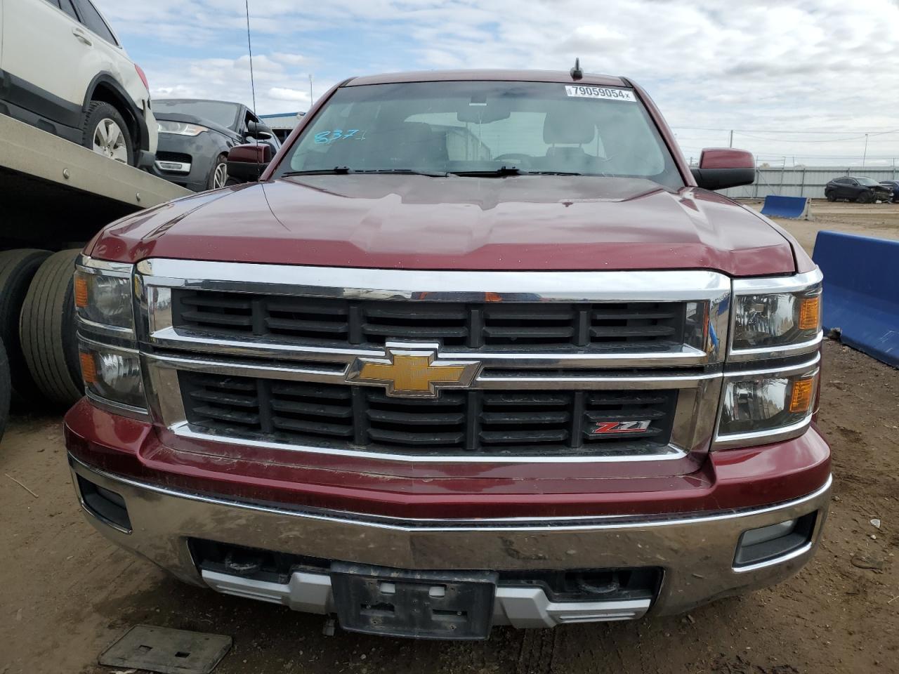 2015 Chevrolet Silverado VIN 1GCVKREC1FZ189575 Copart auction photo, side / rear end damage thumbnail 5
