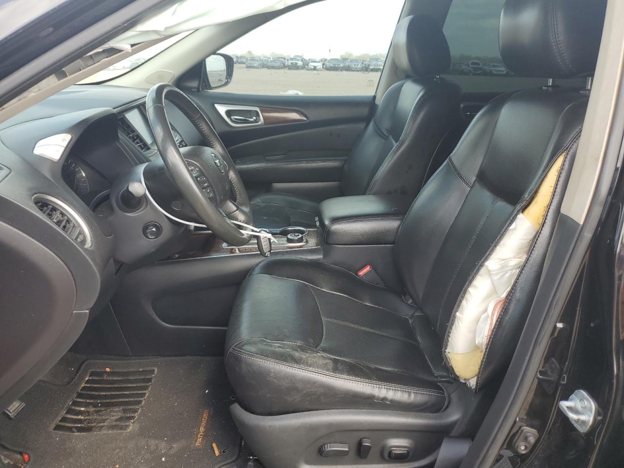 2017 Nissan Pathfinder VIN 5N1DR2MM5HC627217 Copart auction photo, rear end damage thumbnail 7