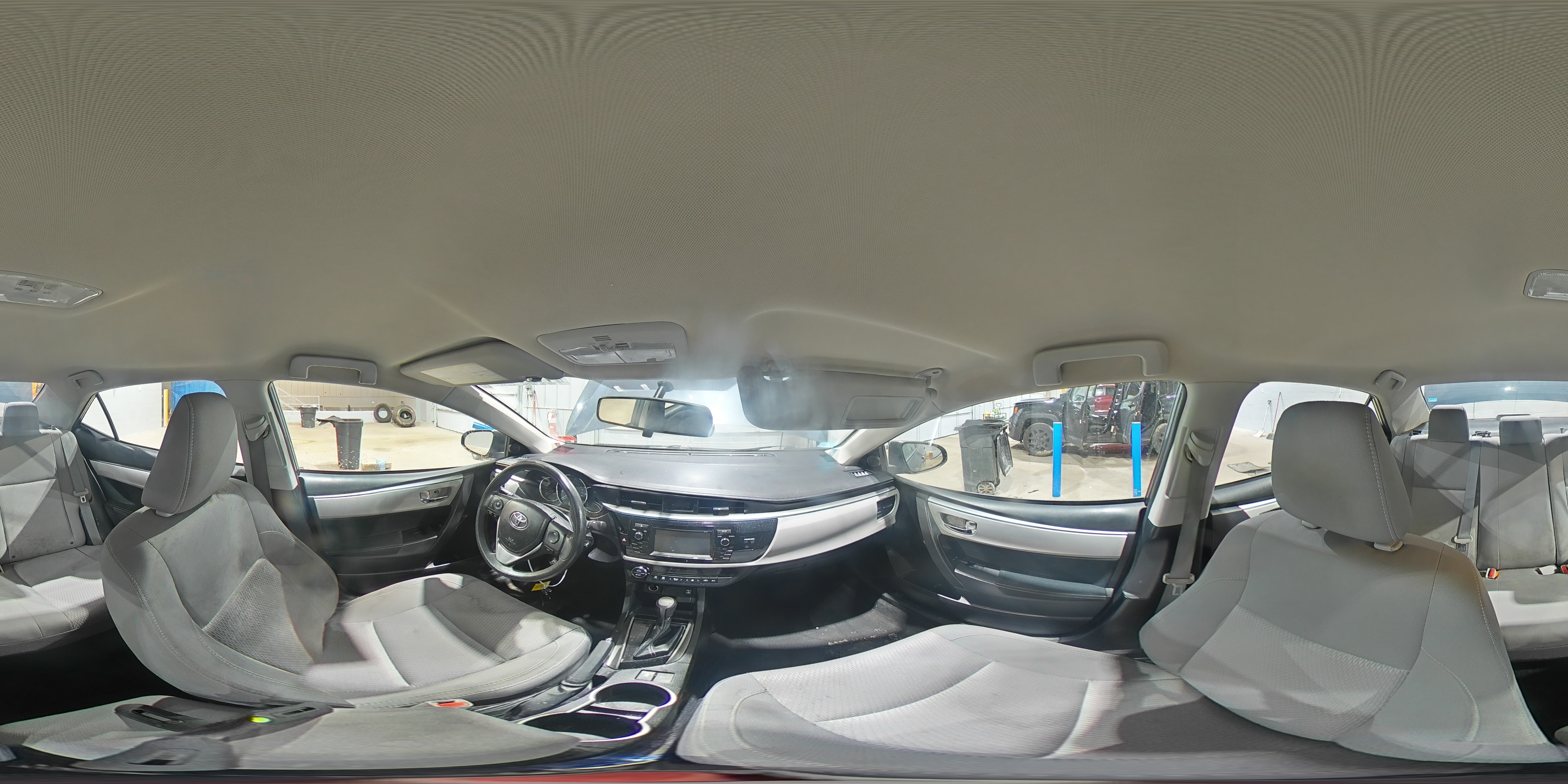 2014 Toyota Corolla VIN 2T1BURHE9EC138411 Copart auction photo, rear end / side damage thumbnail 15