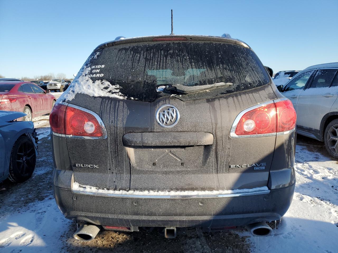 2011 Buick Enclave VIN 5GAKRCED9BJ130935 Copart auction photo, minor dent/scratches damage thumbnail 6
