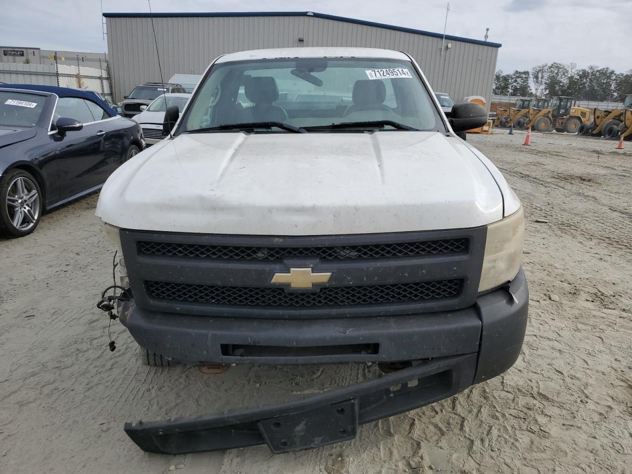 2011 Chevrolet Silverado VIN 1GCNCPEX0BZ351923 Copart auction photo, front end / all over damage thumbnail 5