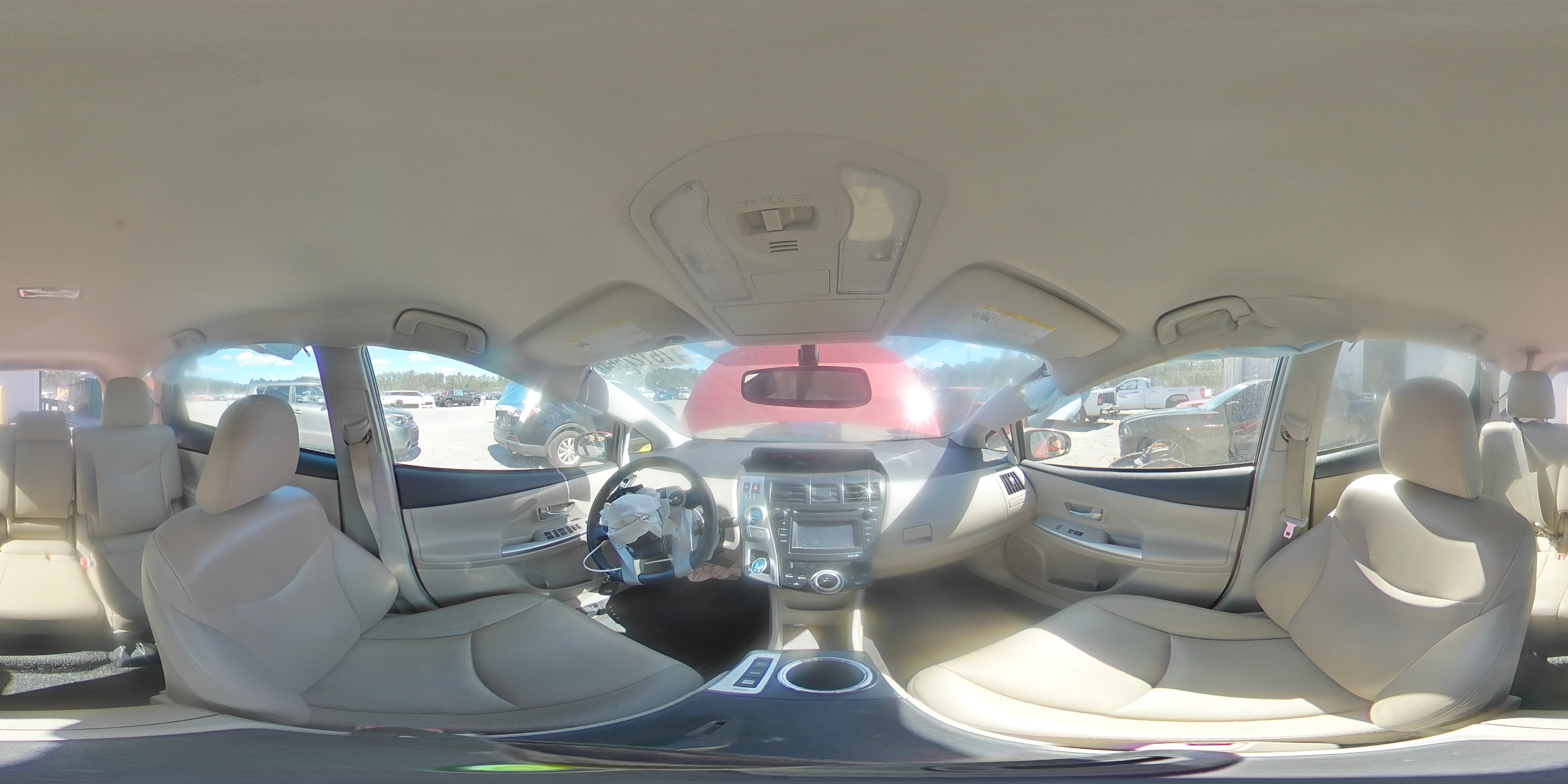 2014 Toyota Prius VIN JTDZN3EUXE3294468 Copart auction photo, front end damage thumbnail 15