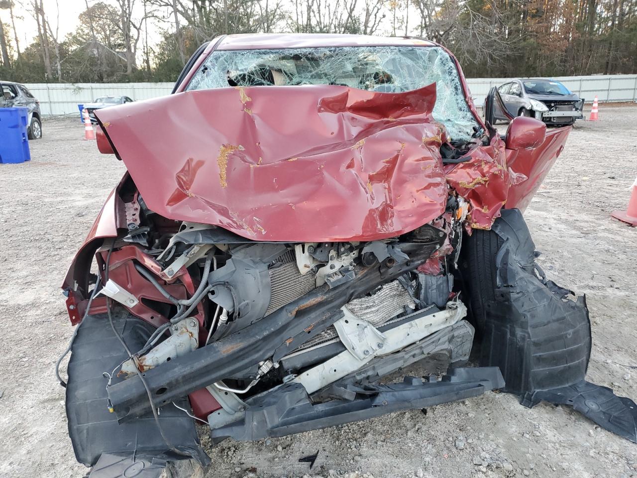 2010 Nissan Versa VIN 3N1BC1AP5AL383667 Copart auction photo, all over damage thumbnail 5