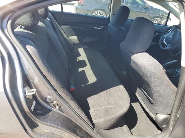 2013 Honda Civic VIN 19XFB2F50DE245896 Copart auction photo, all over damage thumbnail 10