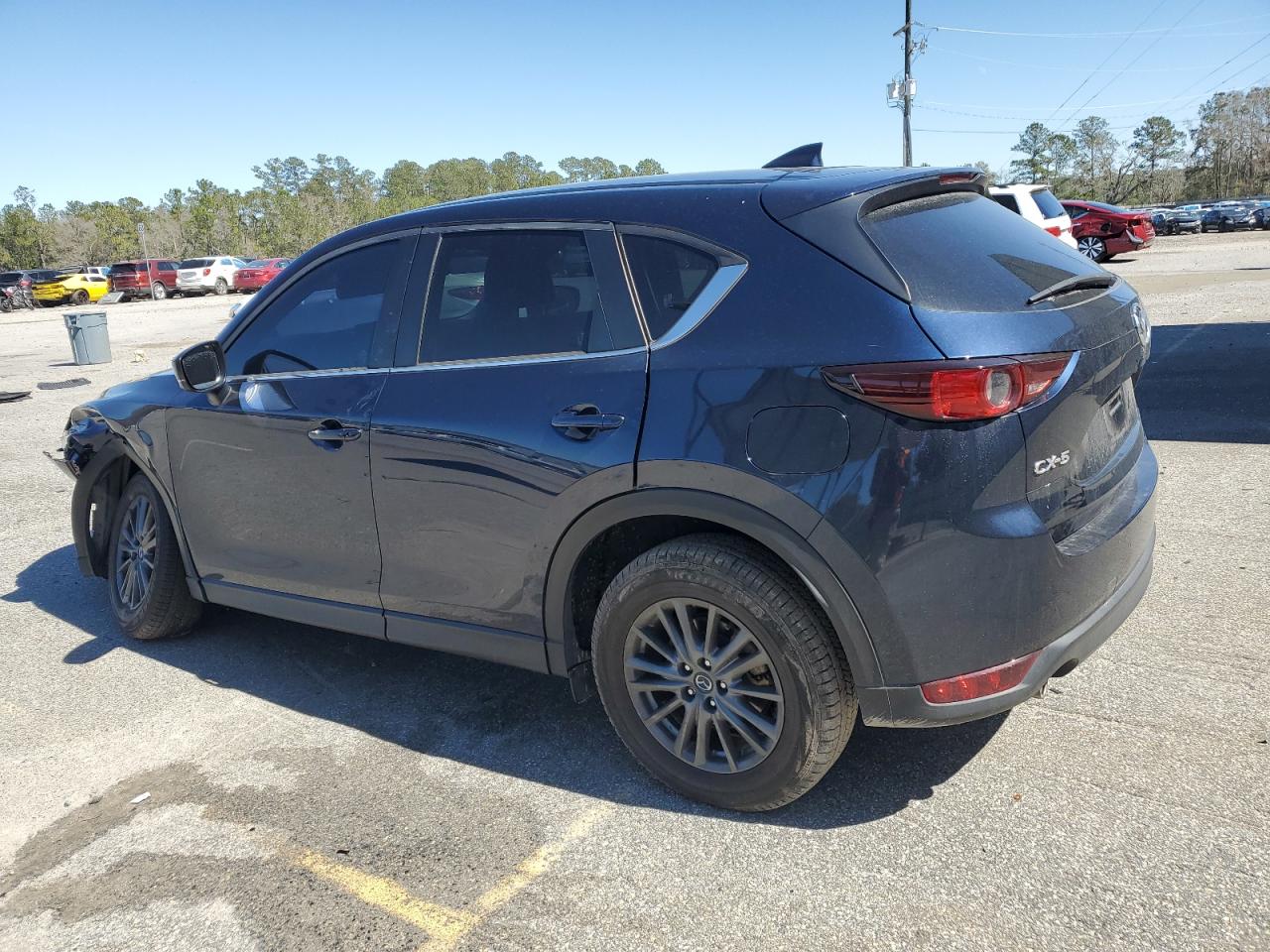 2021 Mazda CX-5 VIN JM3KFACM1M0442455 Copart auction photo, front end damage thumbnail 2