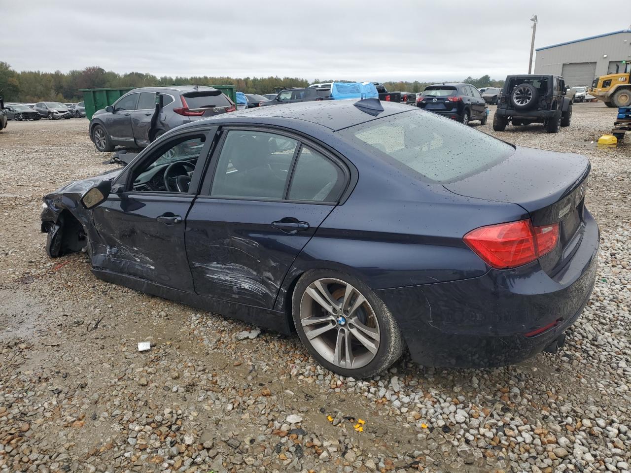2015 BMW 3er VIN WBA3A5C52FF609172 Copart auction photo, side / undercarriage damage thumbnail 2