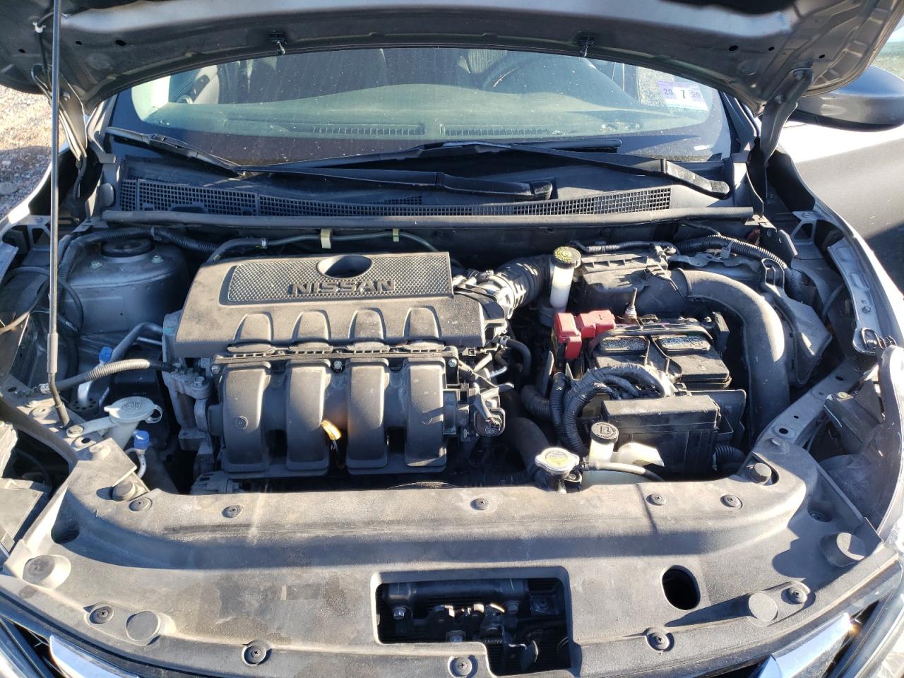 2017 Nissan Sentra VIN 3N1AB7AP3HY315821 Copart auction photo, front end damage thumbnail 11