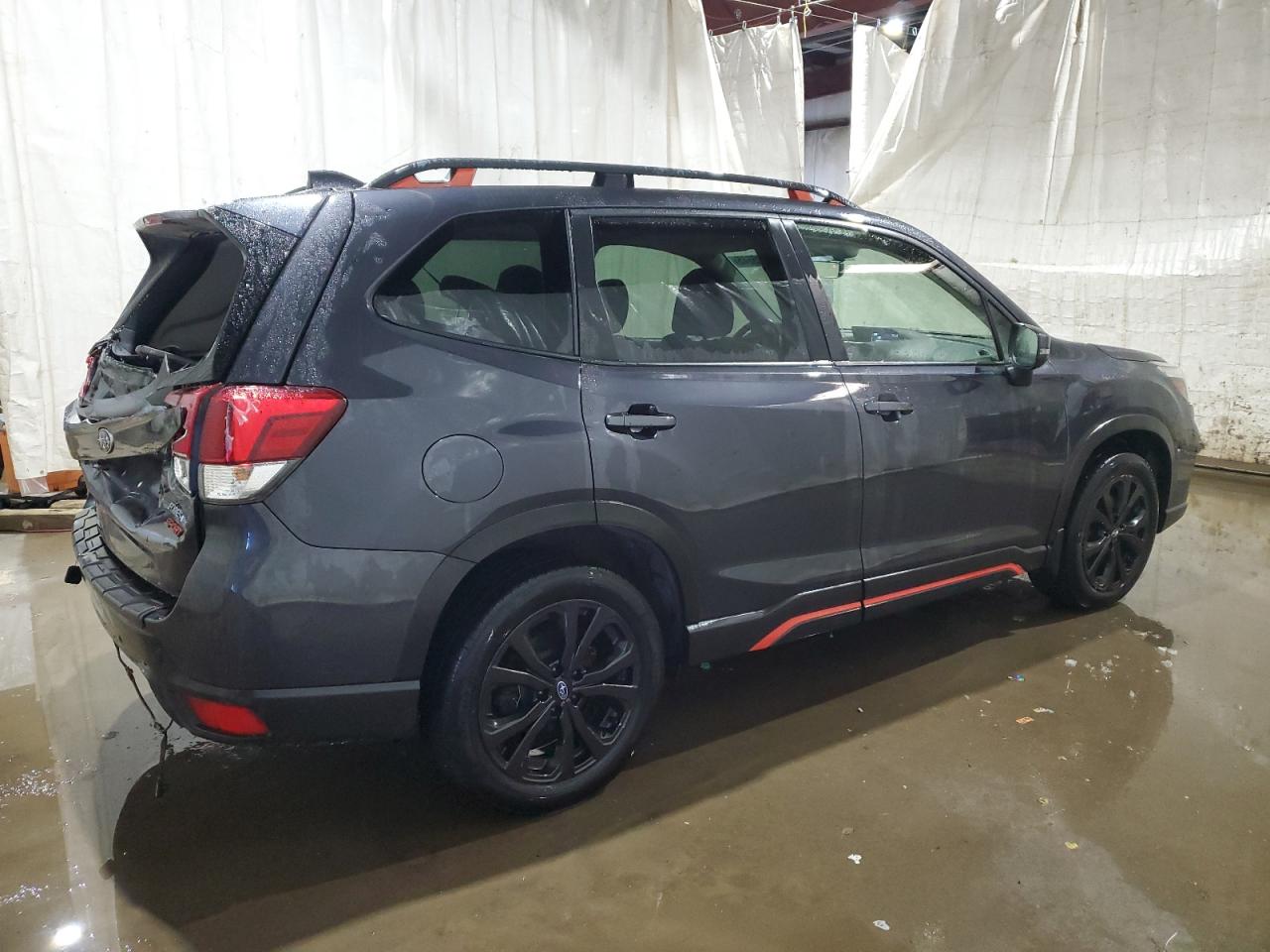 2019 Subaru Forester VIN JF2SKAPC1KH421336 Copart auction photo, rear end damage thumbnail 3