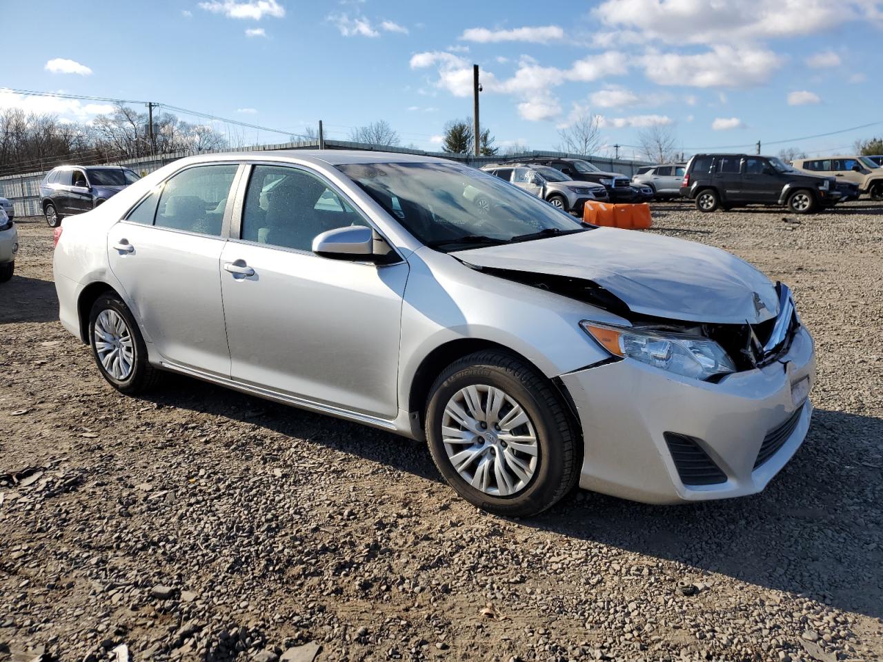 2012 Toyota Camry VIN 4T4BF1FKXCR161945 Copart auction photo, front end / rear end damage thumbnail 4