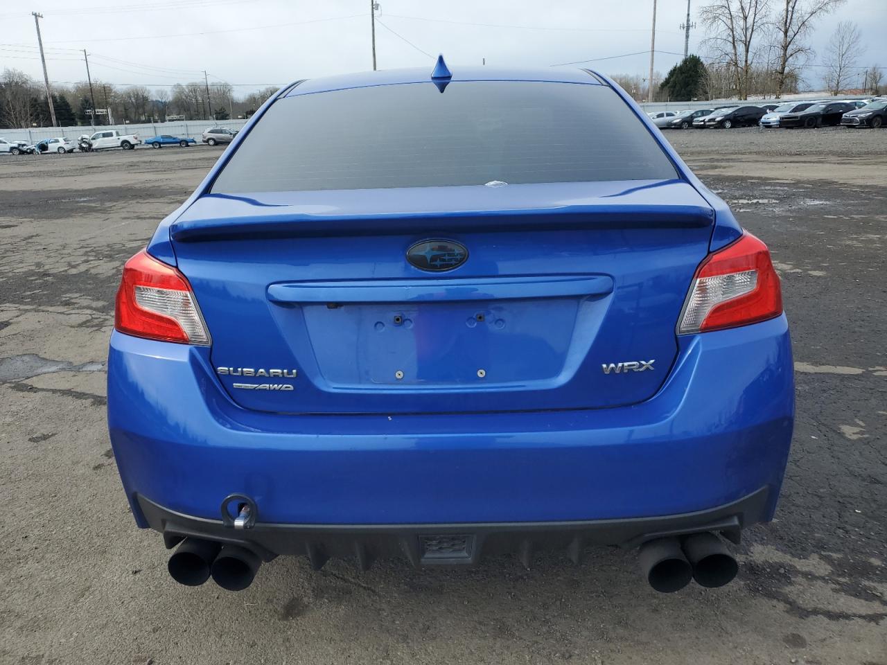 2017 Subaru WRX VIN JF1VA1E67H9839971 Copart auction photo, front end / mechanical damage thumbnail 6