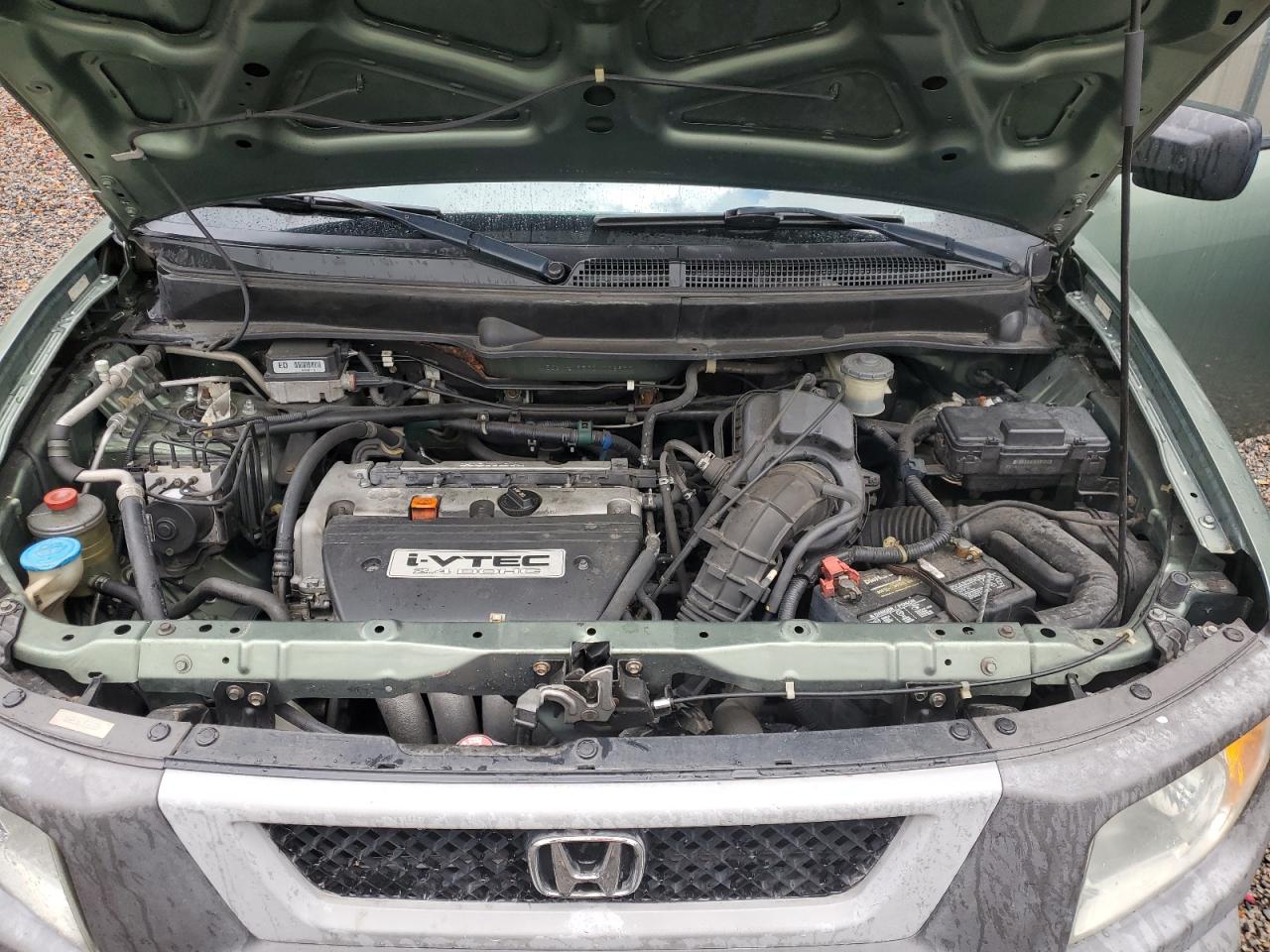 2003 Honda Element VIN 5J6YH18563L003970 Copart auction photo, front end / side damage thumbnail 12