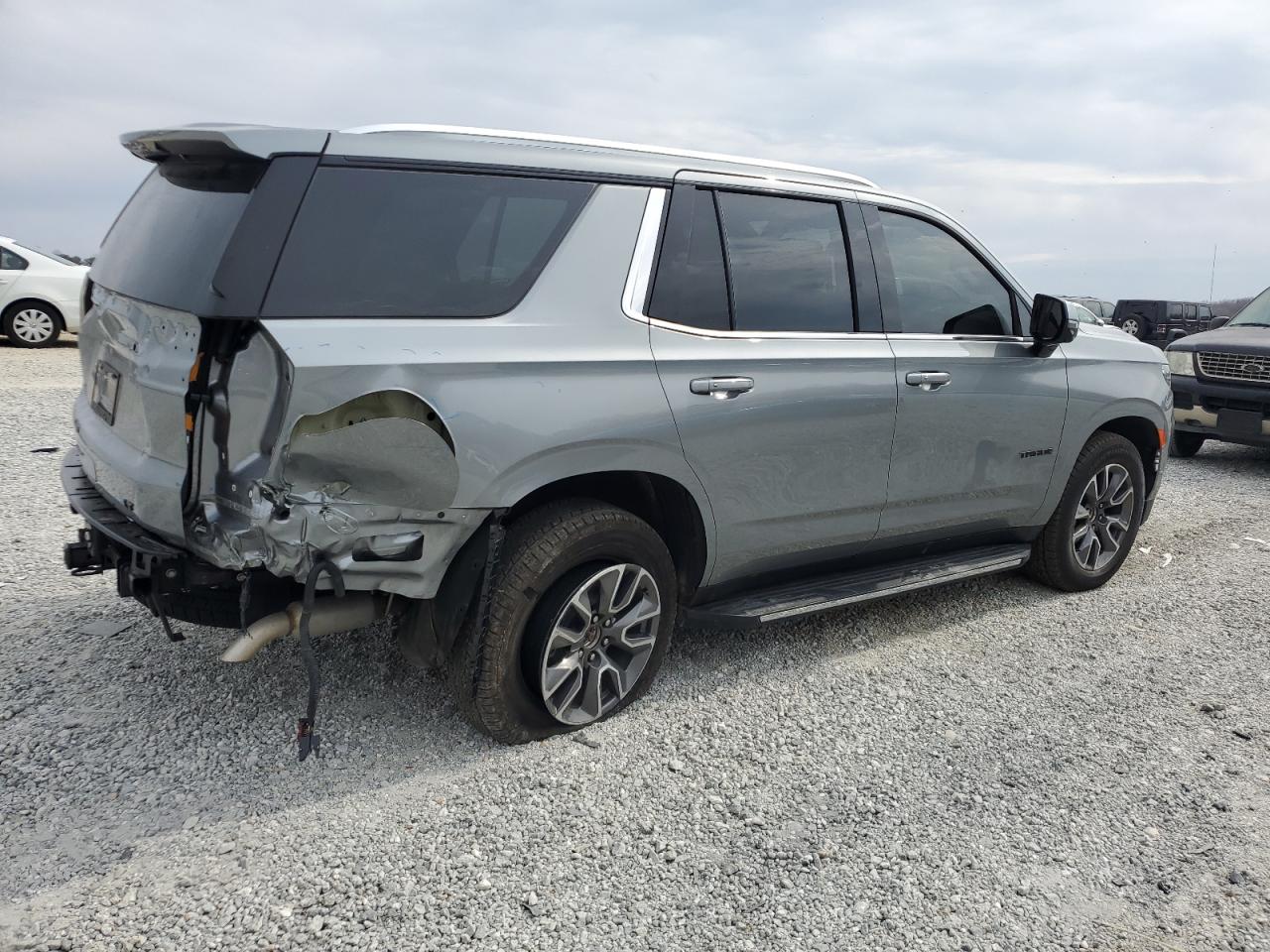 2023 Chevrolet Tahoe VIN 1GNSCNKD3PR345825 Copart auction photo, rear end / undercarriage damage thumbnail 3