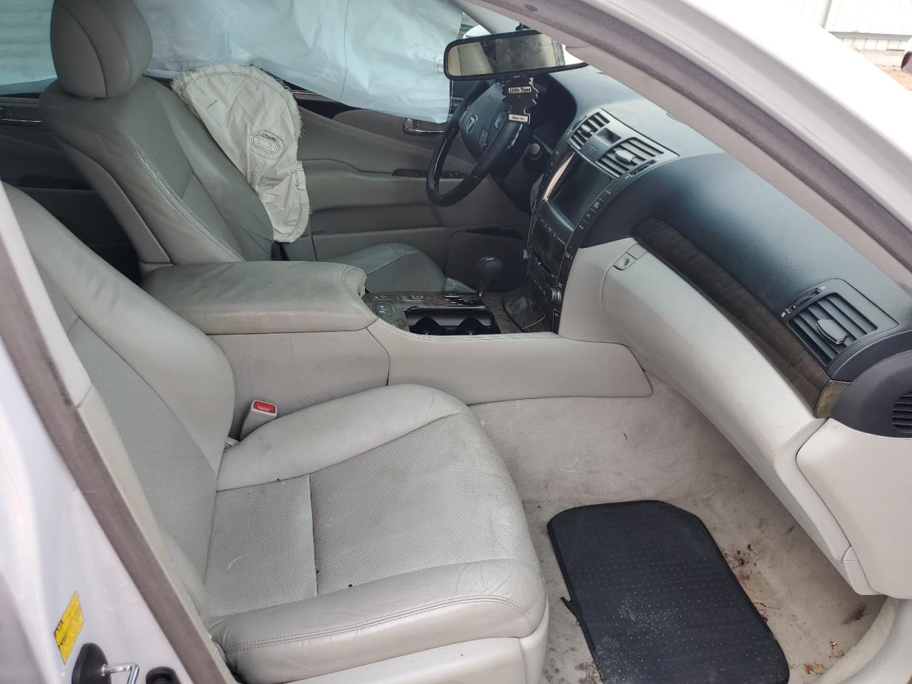 2008 Lexus LS VIN JTHBL46F785054394 Copart auction photo, all over damage thumbnail 7