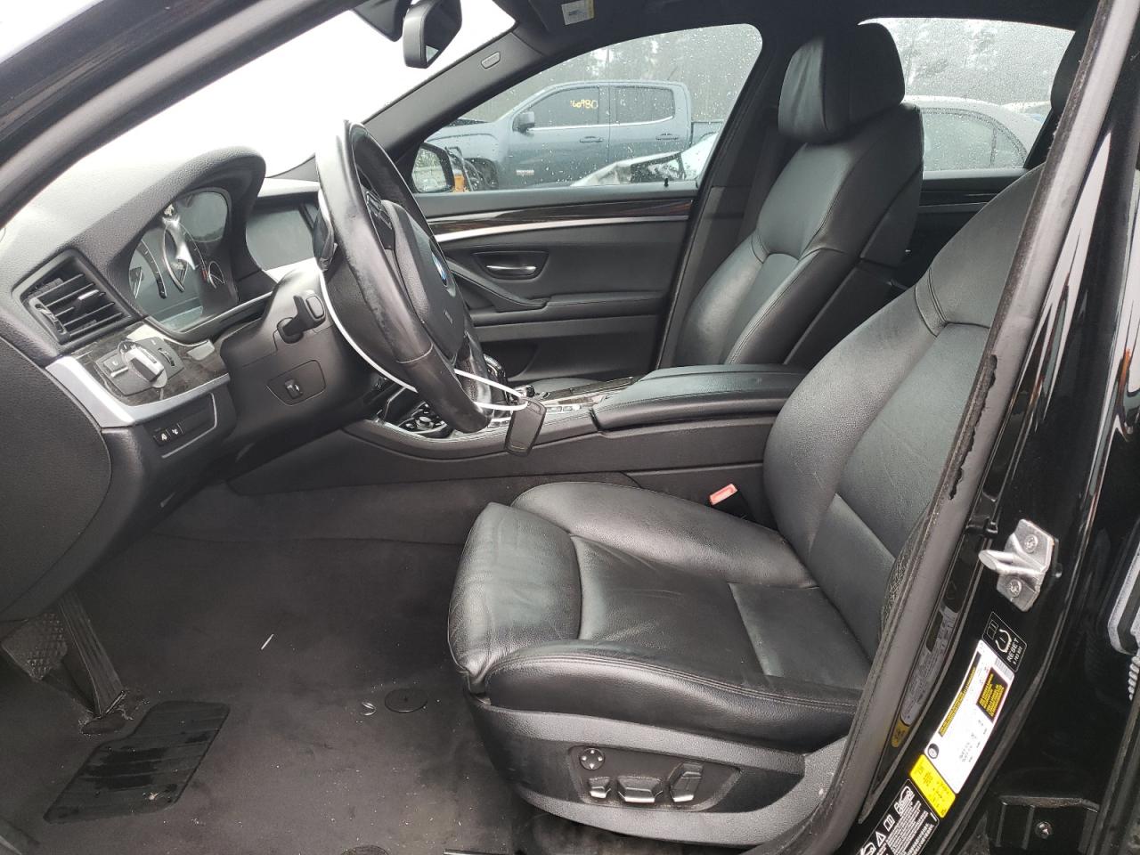 2013 BMW 5er VIN WBAFU9C53DDY70914 Copart auction photo, front end damage thumbnail 7