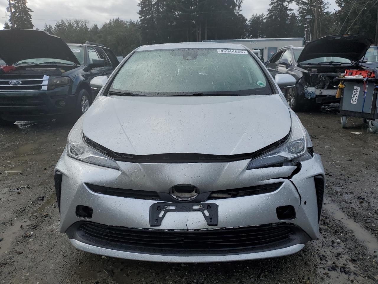 2020 Toyota Prius VIN JTDKARFU8L3109829 Copart auction photo, rear end / front end damage thumbnail 5