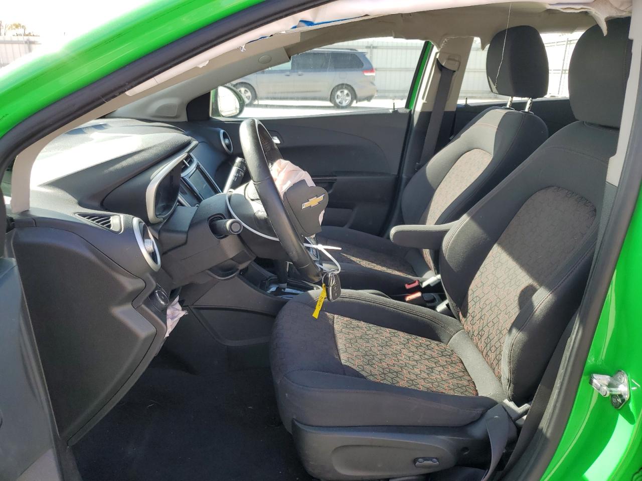 2017 Chevrolet Sonic VIN 1G1JD6SB0H4161312 Copart auction photo, front end damage thumbnail 7