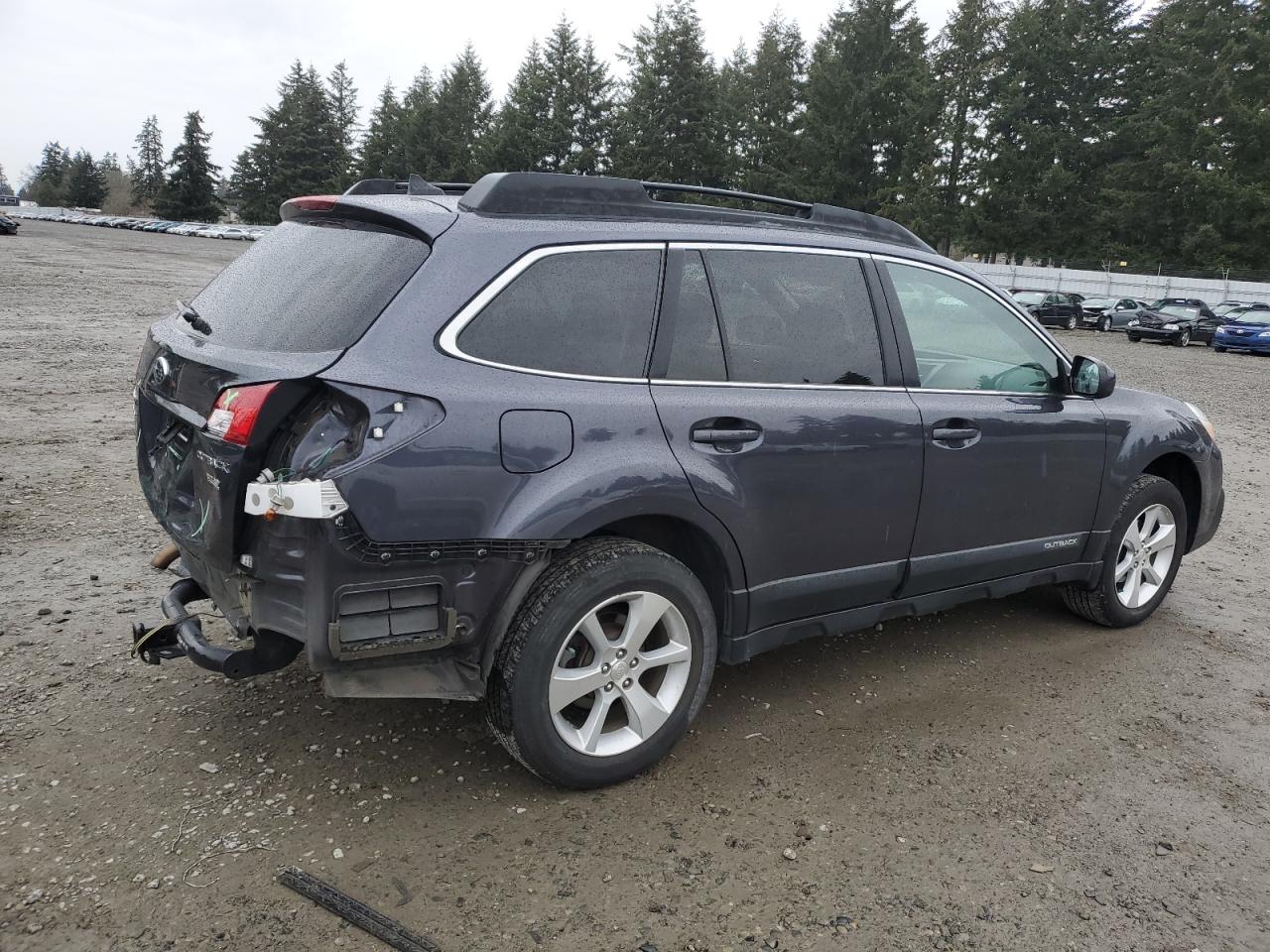 2013 Subaru Outback VIN 4S4BRBKC8D3281630 Copart auction photo, rear end damage thumbnail 3