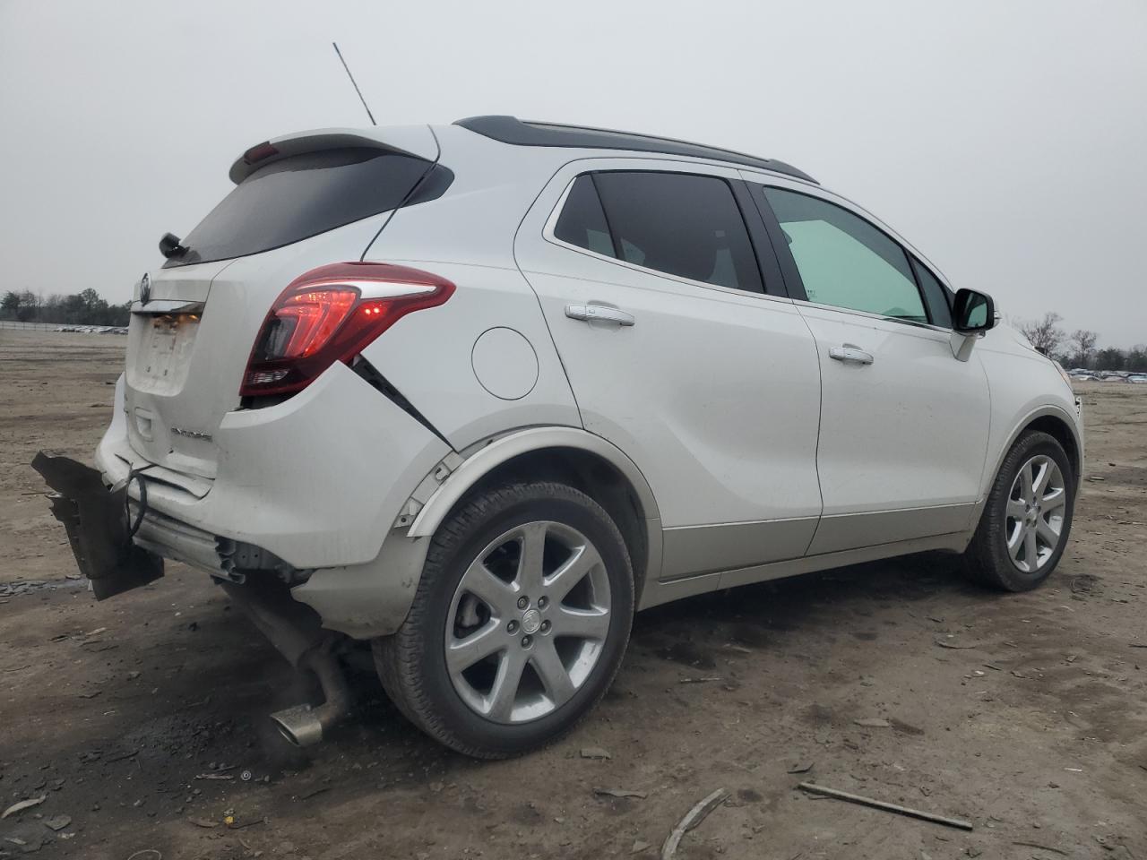 2018 Buick Encore VIN KL4CJCSM8JB606707 Copart auction photo, rear end / front end damage thumbnail 3