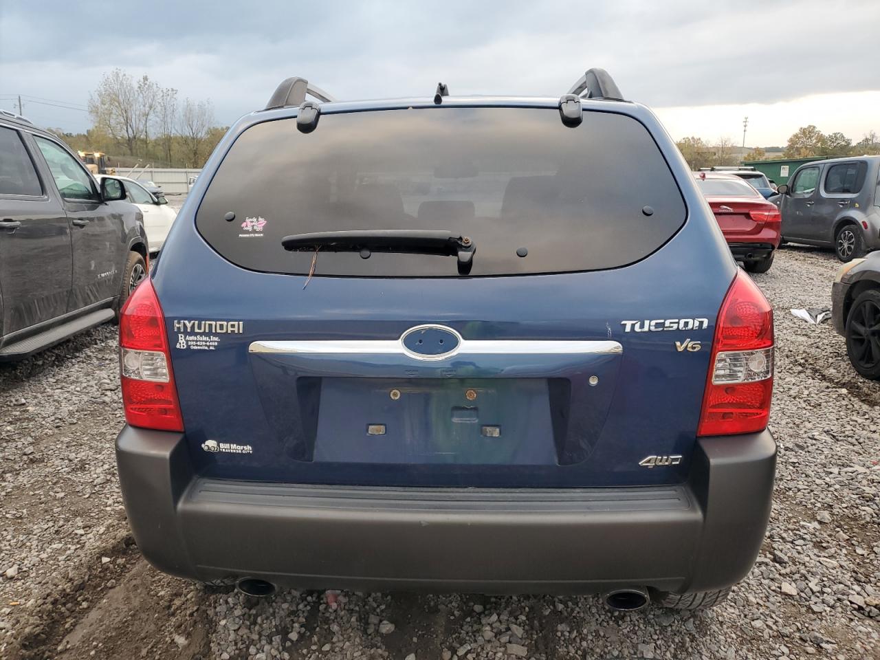2005 Hyundai Tucson VIN KM8JN72D85U131798 Copart auction photo, front end damage thumbnail 6